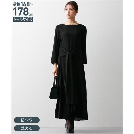 喪服 礼服 ブラックフォーマル ワンピース トールサイズ レディース 高身長 フロントリボン7分袖 冠婚葬祭 フォーマルワンピース M/L ニッセン nissen : zzy4624b1526 : ニッセン Yahoo!店 - 通販 - Yahoo!ショッピング 喪服 礼服 ブラックフォーマル ワンピース トールサイズ レディース 高身長 フロントリボン7分袖 冠婚葬祭 フォーマルワンピース M/L ニッセン nissen : zzy4624b1526 : ニッセン Yahoo!店 - 通販 - Yahoo!ショッピング
