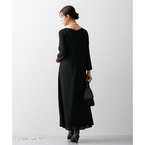 ニッセン 喪服 礼服 ブラックフォーマル ワンピース トール ニッセン 喪服 礼服 ブラックフォーマル ワンピース トール