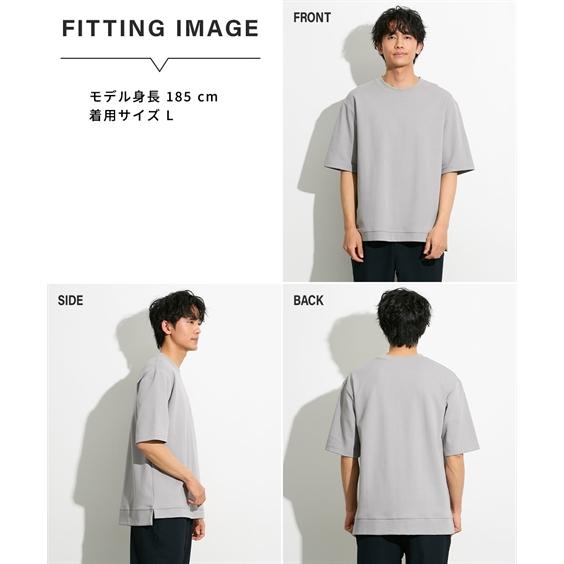 ニッセン Tシャツ カットソー メンズ オーバーサイズ ダブル ニッセン Tシャツ カットソー メンズ オーバーサイズ ダブル