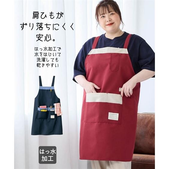 ニッセン 大きいサイズ レディース はっ水加工ポケットいっぱい ニッセン 大きいサイズ レディース はっ水加工ポケットいっぱい