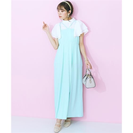 ワンピース ロング マキシ 大きいサイズ レディース ＋ カーディガン セットアップ marun ひざ下 6L/8L/10L ニッセン nissen_11