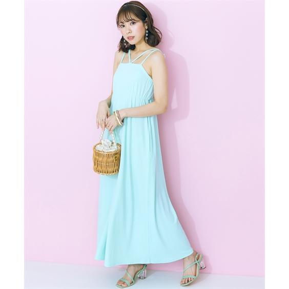 ワンピース ロング マキシ 大きいサイズ レディース ＋ カーディガン セットアップ marun ひざ下 6L/8L/10L ニッセン nissen_12