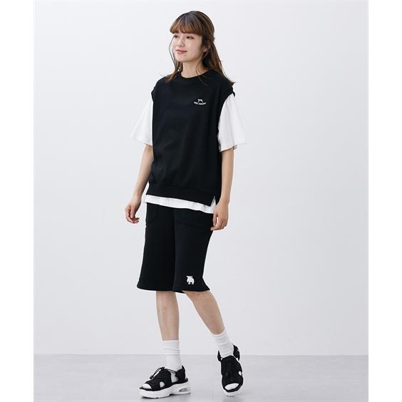 ニッセン（nissen） パンツ レディース moz モズ スウェット ハーフ