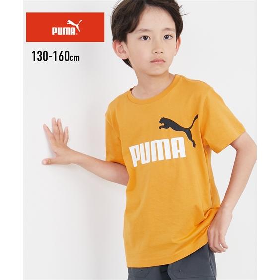 PUMA（プーマ） Tシャツ 子供服 キッズ 綿100％ 半袖 ロゴTシャツ 