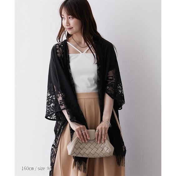 ♡新品♡ Valentino レース　ポンチョ　ジャケット カーディガン ニッセン（nissen） トップス カーディガン レディース レース