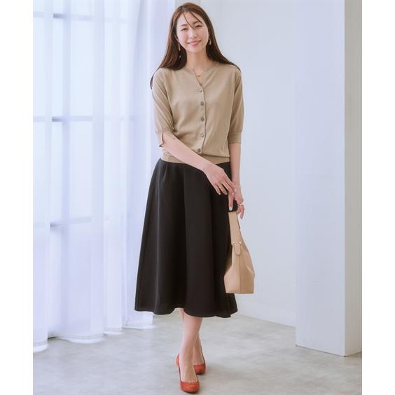 【関税込み】Nanushka ベージュ Heida マキシスカート CHIC STYLE スカート Aラインナローマキシスカート(脇丈91cm