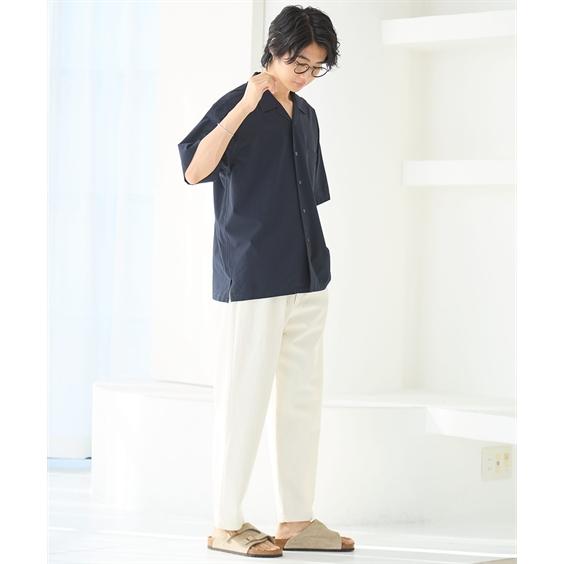 ニッセン（nissen） シャツ カジュアル メンズ 吸汗速乾 シア サッカー