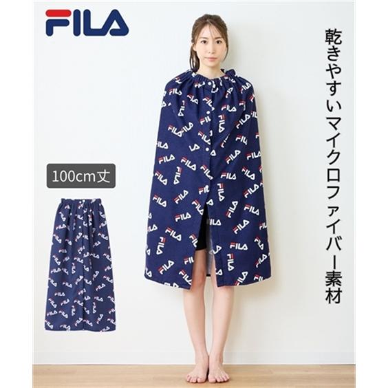 FILA（フィラ） レディース 100cm丈ラップ タオル マイクロファイバー