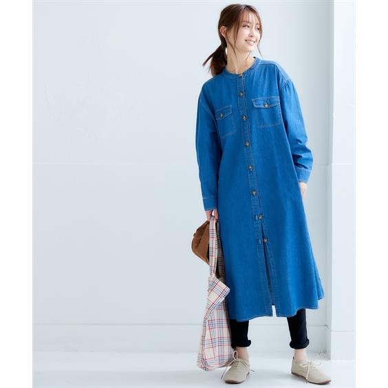 ニッセン（nissen） ワンピース ロング マキシ レディース 綿100