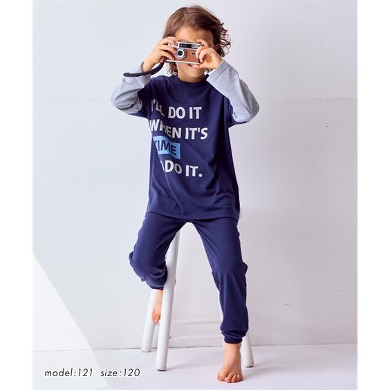 ニッセン（nissen） パジャマ 子供服 キッズ 重ね着風 ルームウェア