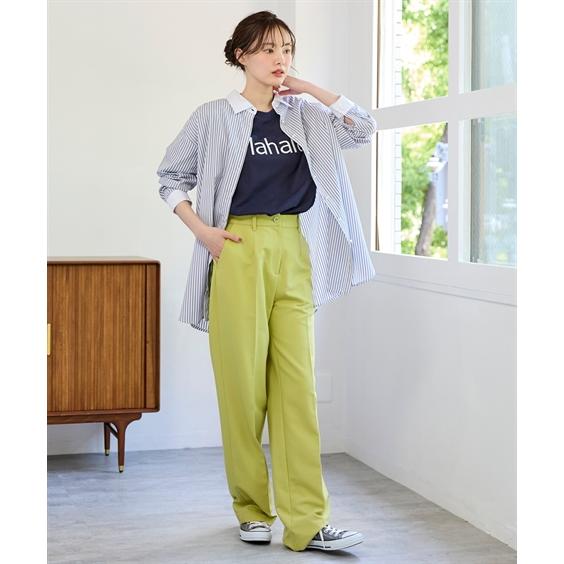 ニッセン（nissen） シャツ ブラウス 大きいサイズ レディース パール