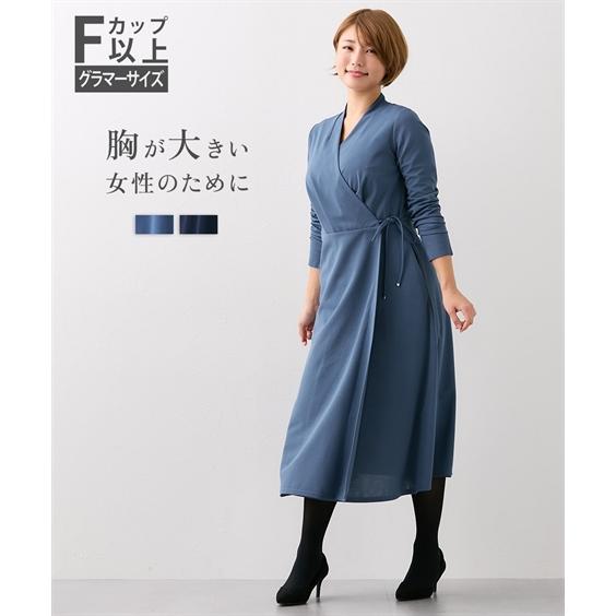 ニッセン（nissen） ワンピース ロング マキシ レディース 大きい胸