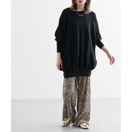 せきせいくうページ ニッセン ニット セーター レディース 綿100％ ゆったりボート