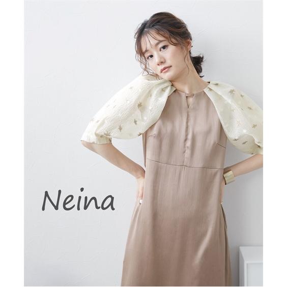 Neina ドレス　ワンピース　お呼ばれ　結婚式　二次会　パーティー　ニッセン ニッセン（nissen） パーティドレス ワンピース レディース 結婚式