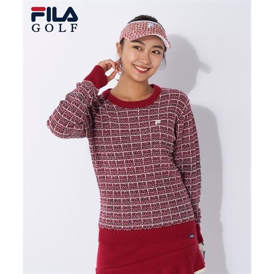 フィラ　ボール柄ニットのセットアップ Floran セットアップ ミックスニット レディース : ZOZOTOWN Yahoo!店