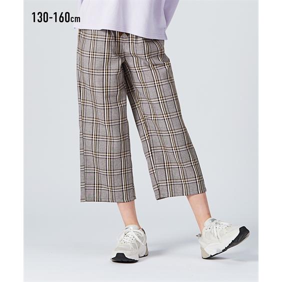 新春sale★半額最終！新品未使用familiar ズボン 暖かチェック 140 ニッセン（nissen） パンツ ズボン 子供服 キッズ グレンチェック