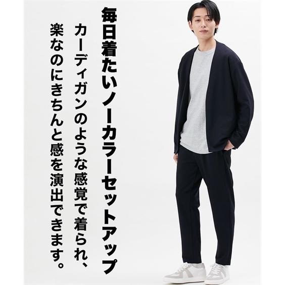 ニッセン（nissen） スーツ ビジネス メンズ ノーカラー カットソー