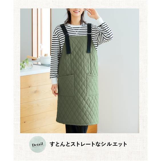 ニッセン（nissen） レディース はっ水加工キルティング中わた