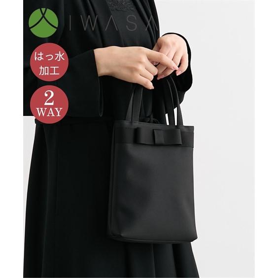 レディース 岩佐 日本製 フォーマル 2wayリボン ポシェット  かばん かわいい おしゃれ ニッセン nissen ニッセン（nissen） レディース 岩佐 日本製 フォーマル 2wayリボン