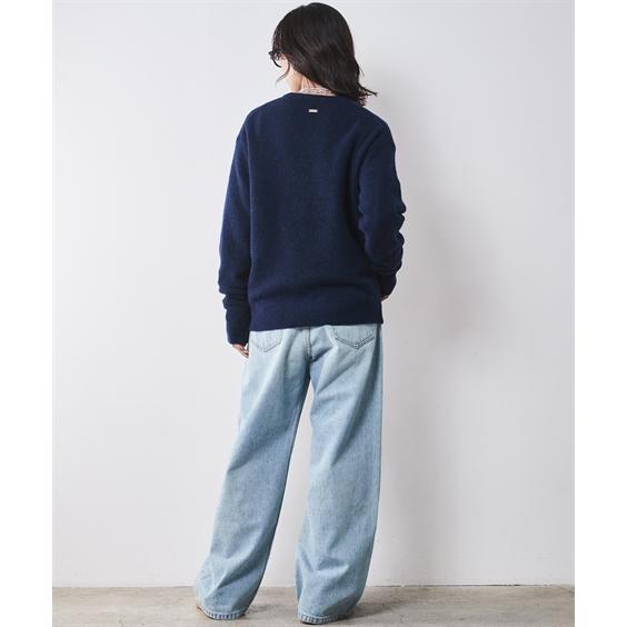 ATON 最高級 アルパカ ニット サイズ6 使用短時間２回 紙タグあり ATON 最高級 アルパカ ニット サイズ6 使用短時間2回 紙タグ