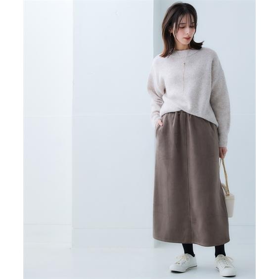 ニッセン（nissen） ロングスカート 大きいサイズ レディース 裏