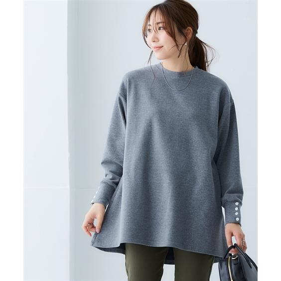 ニッセン チュニック レディース ふんわりもちもち カットソー A ニッセン チュニック レディース ふんわりもちもち カットソー A