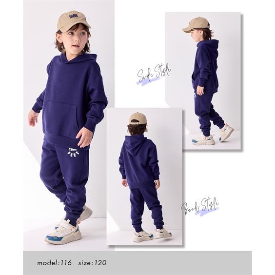 ニッセン（nissen） トレーナー 子供服 キッズ 裏起毛ビッグシルエット