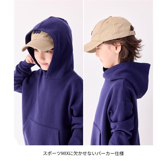 ニッセン（nissen） トレーナー 子供服 キッズ 裏起毛ビッグシルエット 
