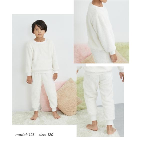 ニッセン（nissen） パジャマ 子供服 キッズ ボア ルームウェア 男の子