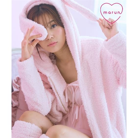 ニッセン（nissen） パジャマ レディース もこもこうさぎ パーカー