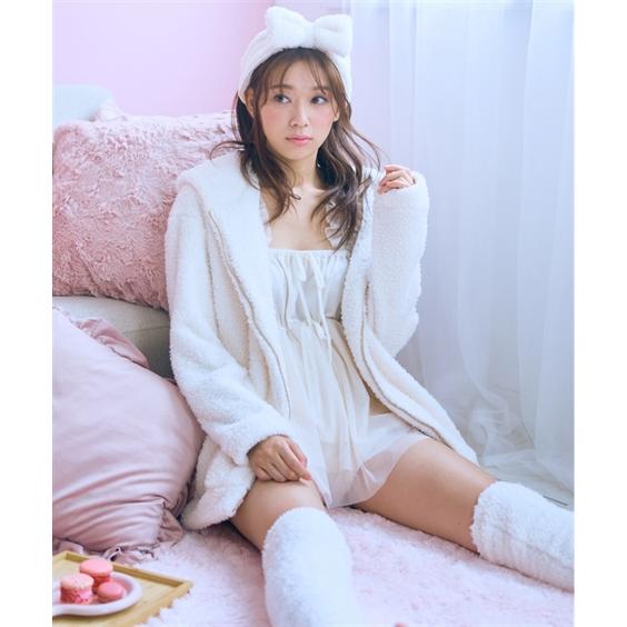 ニッセン（nissen） パジャマ レディース もこもこレッグウォーマー