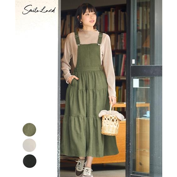 ニッセン（nissen） サロペット ワンピース ジャンパースカート