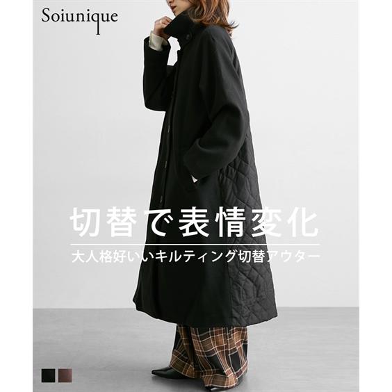 ニッセン（nissen） コート アウター レディース 異素材 バック