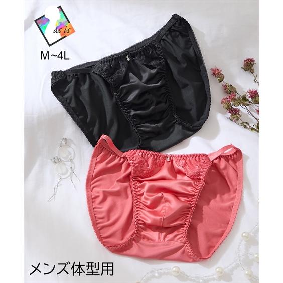ニッセン ショーツ MTF マット サテン レース トランス ニッセン ショーツ MTF マット サテン レース トランス