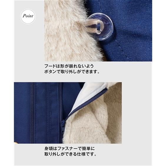 ニッセン コート アウター レディース 裏フェイクファーライナー ニッセン コート アウター レディース 裏フェイクファーライナー