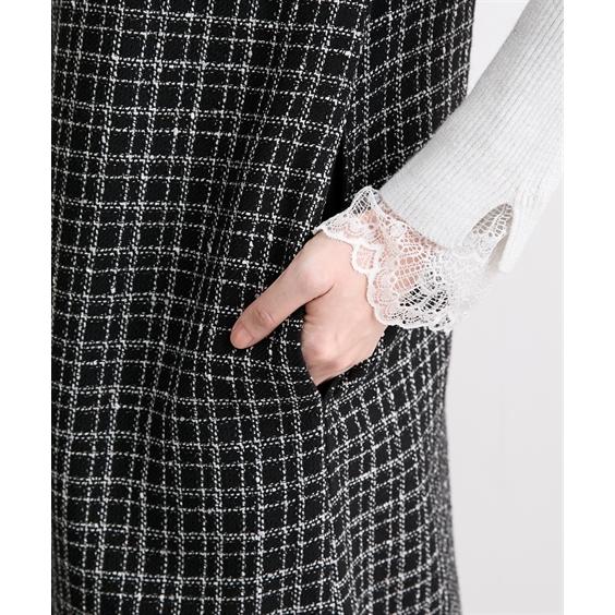 ジャンパースカート レディース ジレでも使える ジャンパー スカート Hana服 ジャンスカ ワンピース S/M/L ニッセン nissen_13