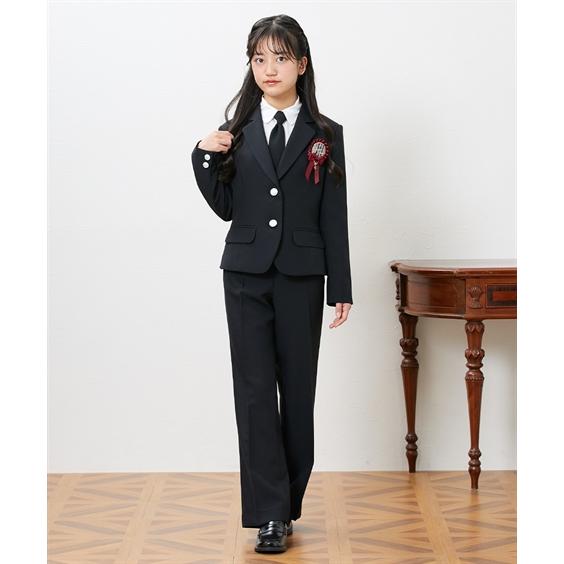 ☆美品150 卒業式 4点セット スーツ☆ ニッセン（nissen） フォーマル スーツ 子供服 キッズ 卒業 4点セット