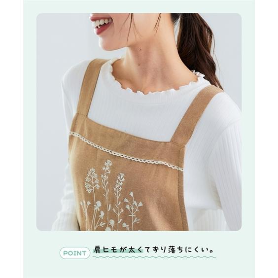 ニッセン（nissen） 大きいサイズ レディース 刺しゅうポイント
