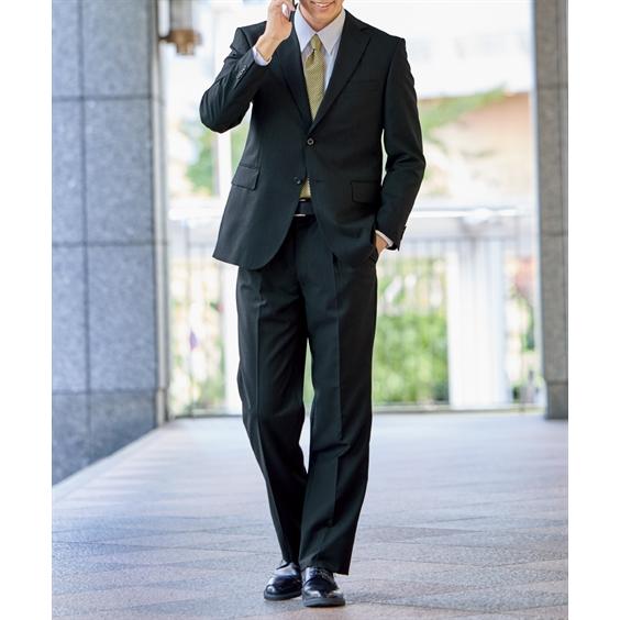 ニッセン（nissen） スーツ ビジネス メンズ 洗えるウール混