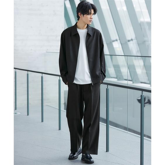ニッセン（nissen） メンズ ジップアップ ブルゾン 春 秋 | M/L/LL