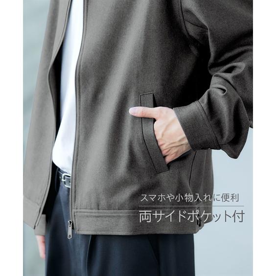 ニッセン（nissen） メンズ ジップアップ ブルゾン 春 秋 | M/L/LL