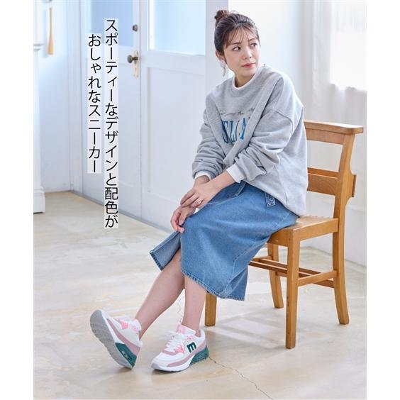 ニッセン（nissen） レディース ノベルティ付き moz モズ 厚底コンビ