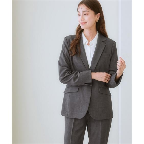 ニッセン（nissen） スーツ パンツ レディース タテヨコ ストレッチ