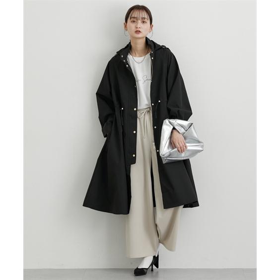 ニッセン（nissen） レディース バック ヨーク ロング丈モッズ コート