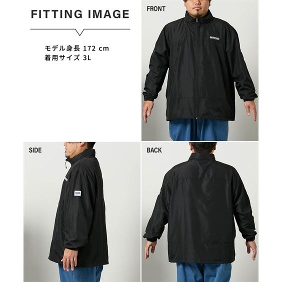 ニッセン（nissen） OUTDOOR ブルゾン アウター メンズ 裏メッシュ