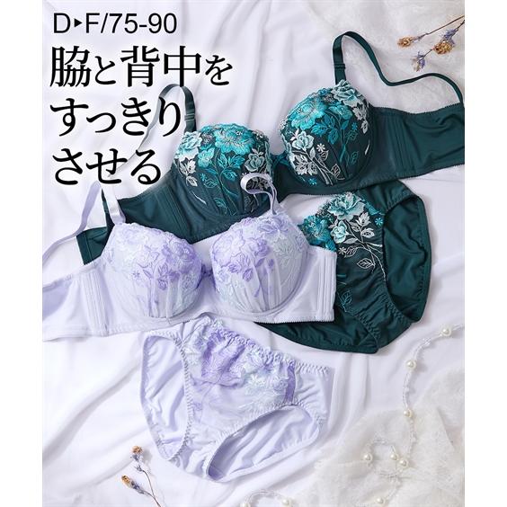 ニッセン（nissen） ブラジャー ショーツ セット 大きいサイズ