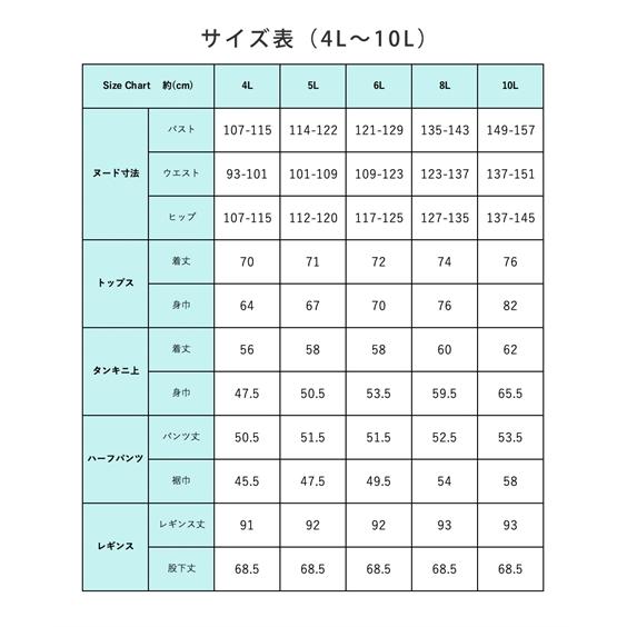 ニッセン（nissen） 水着 大きいサイズ レディース 5点セット ラッシュ