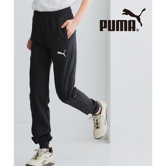 じょがー出品 PUMA（プーマ） テーパードパンツ レディース ロゴ刺しゅう スウェット