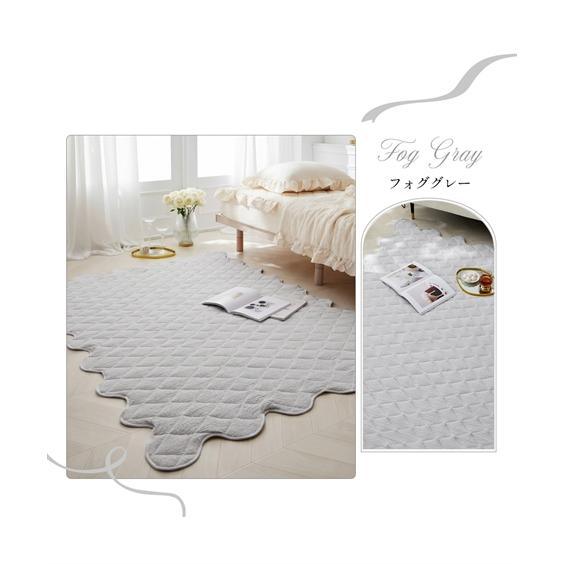 ラグ・カーペット We Believe In Angels rug blanket ニッセン（nissen） ラグ カーペット 絨毯 洗えるキルトラグ｜つぶく