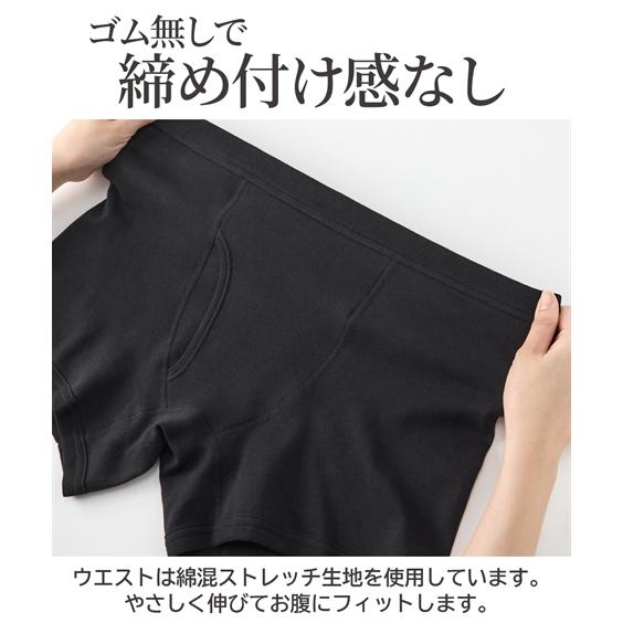 ニッセン（nissen） ボクサーパンツ 大きいサイズ メンズ 綿100％ 無地